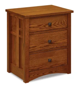 Kascade 3 Drawer Night Stand