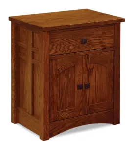 Kascade 1 Drawer 2 Door Night Stand