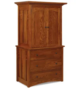 Kascade 3 Drawer 2 Door Armoire