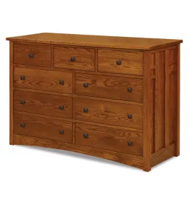 Kascade 58" 9 Drawer Mule Dresser