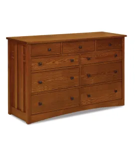 Kascade 65&quot; 9 Drawer Mule Dresser