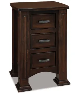 JR Lexington 21&quot; 3 Drawer Night Stand