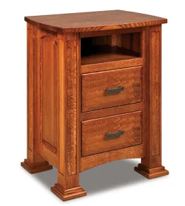 Lexington 2 Drawer Night Stand with Opening