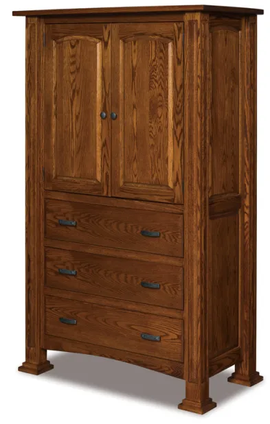 Lexington 3 Drawer 2 Door Armoire