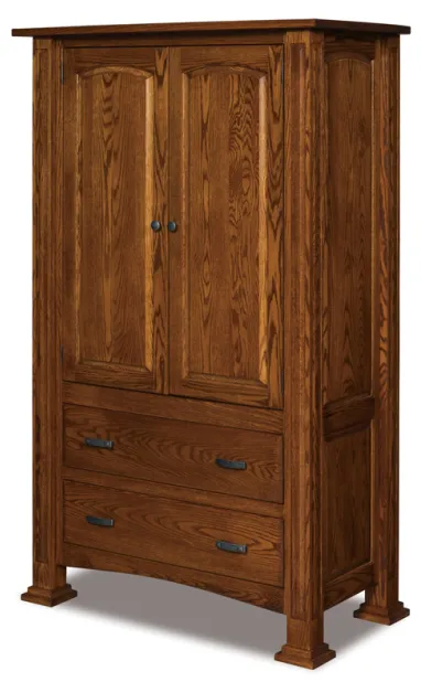 Lexington 2 Drawer 2 Door Armoire