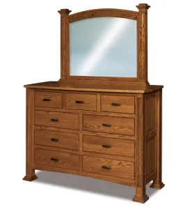 Lexington 63" 9 Drawer Mule Dresser