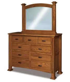 Lexington 63&quot; 9 Drawer Mule Dresser