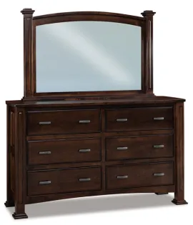 JR Lexington 70&quot; 6 Drawer Dresser