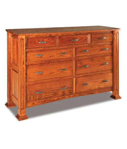 Lexington 70" 9 Drawer Dresser - QUICK SHIP