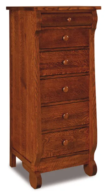 Old Classic Sleigh 6 Drawer Lingerie Chest