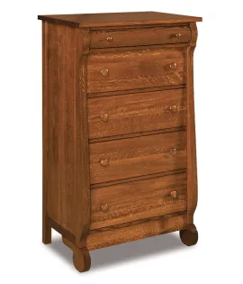 Old Classic Sleigh 5 Drawer Chest