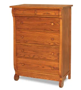 Old Classic Sleigh 6 Drawer Chest