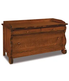 Old Classic Sleigh Blanket Chest