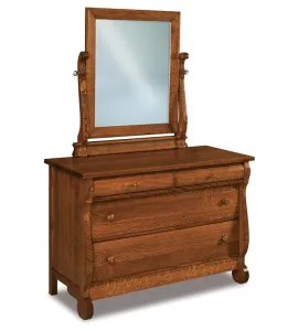 Old Classic Sleigh 4 Drawer Dresser
