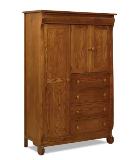 Old Classic Sleigh Chifferobe