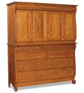Old Classic Sleigh 2 Piece Mule Chest