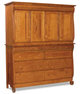 Old Classic Sleigh 2 Piece Mule Chest