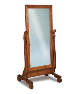 Old Classic Sleigh Cheval Mirror