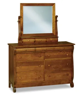 Old Classic Sleigh 58&quot; 9 Drawer Dresser