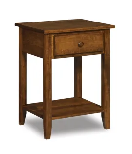 Shaker 1 Drawer Open Night Stand