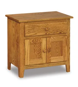 Shaker 1 Drawer 2 Door Night Stand