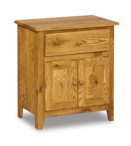 Shaker 1 Drawer 2 Door Night Stand