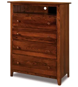 Shaker 4 Drawer Media Chest