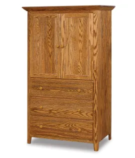 Shaker 3 Drawer 2 Door Armoire