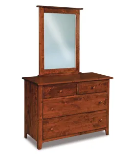 Shaker 4 Drawer Dresser