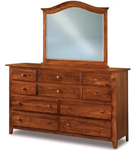 Shaker 10 Drawer Dresser