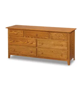 Shaker 66" 7 Drawer Dresser