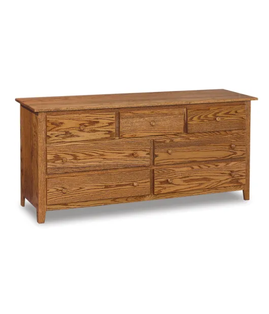 Shaker 72" 7 Drawer Dresser