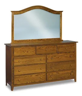 Shaker 72&quot; 9 Drawer Mule Dresser