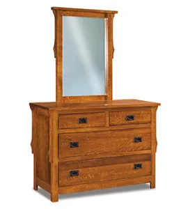Stick Mission 4 Drawer Dresser