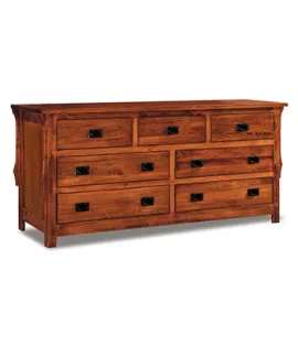 Stick Mission 73&quot; 7 Drawer Dresser
