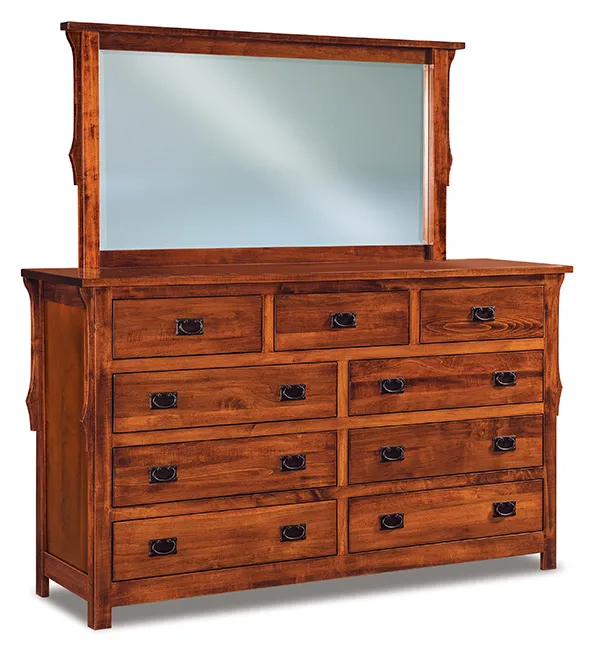Stick Mission 73\" 9 Drawer Dresser Stick Mission 73\" 9 Drawer Dresser