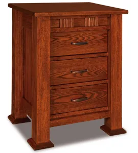 Sequoyah 3 Drawer Night Stand