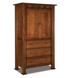 Sequoyah 3 Drawer 2 Door Armoire