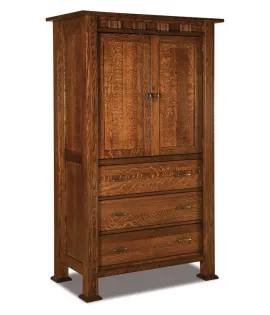 Sequoyah 3 Drawer 2 Door Armoire