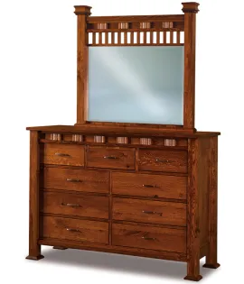Sequoyah 60&quot; 9 Drawer Dresser