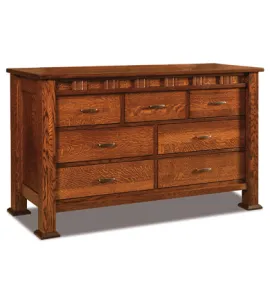 Sequoyah 60" 7 Drawer Dresser