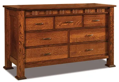 Sequoyah 60&quot; 7 Drawer Dresser