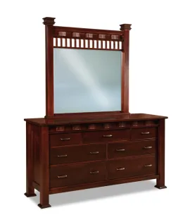 Sequoyah 67&quot; 7 Drawer Dresser