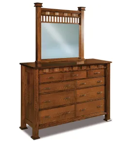 Sequoyah 67" 9 Drawer Dresser