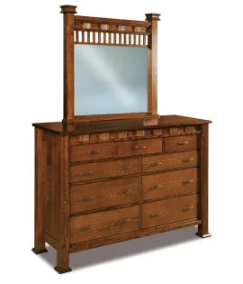 Sequoyah 67&quot; 9 Drawer Dresser