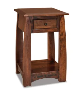 Boulder Creek 18" 1 Drawer Open Night Stand