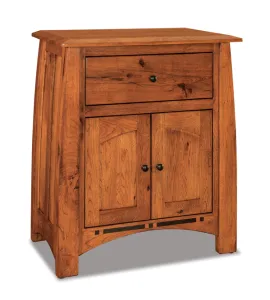 Boulder Creek 30" 1 Drawer 2 Door Night Stand