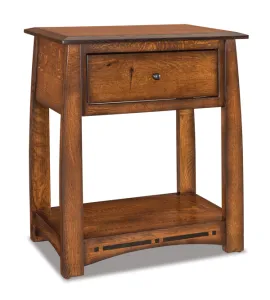 Boulder Creek 30" 1 Drawer Open Night Stand