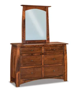 Boulder Creek 51&quot; 6 Drawer Dresser