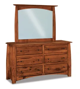 Boulder Creek 60" 6 Drawer Dresser